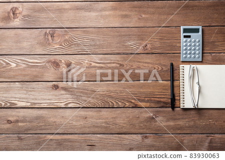 Still life of accountant office workspace Still life of accountant office workspace 83930063
