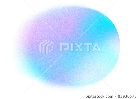 Abstract pastel neon blurred circle grainy gradient on white 83930575