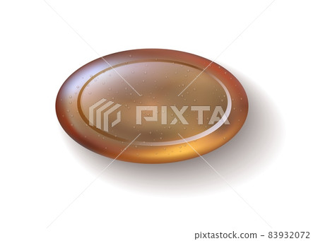 Realistic soap with water drops. 3D body care cleanser. Isolated cosmetic detergent. Top view of hands washing solid product. Antibacterial toiletry template. Vector hygienic skin cleaner Realistic soap with water drops. 3D body care cleanser. Isolated cosmetic detergent. Top view of hands washing solid product. Antibacterial toiletry template. Vector hygienic skin cleaner 83932072