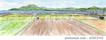 Rural landscape 83933743