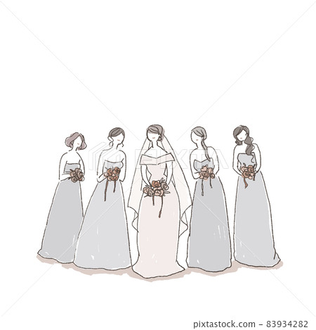 Bridesmaid Drawing