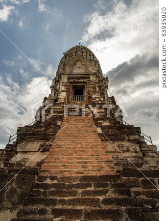 Wat Ratchaburana, The ruin of a Buddhist temple in the Ayutthaya. Wat Ratchaburana, The ruin of a Buddhist temple in the Ayutthaya. 83935020