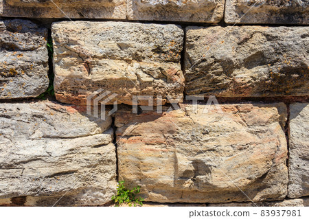 Background of the stone wall 83937981