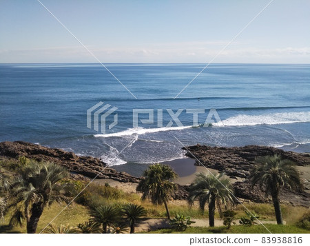 Coastal scenery of Hyuga City, Miyazaki Prefecture, a tropical country Coastal scenery of Hyuga City, Miyazaki Prefecture, a tropical country 83938816