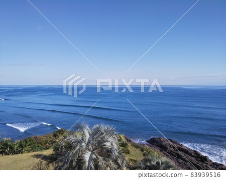 Hyuga Nada horizon and blue sky 83939516
