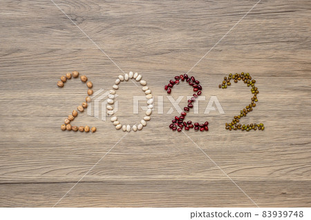 2022 New Year and New You with organic Beans; red, white, green, chickpeas and Adlay on table. Goals, Healthy, Motivation, Resolution, Weight loss, dieting and world food day concept 2022 New Year and New You with organic Beans; red, white, green, chickpeas and Adlay on table. Goals, Healthy, Motivation, Resolution, Weight loss, dieting and world food day concept 83939748
