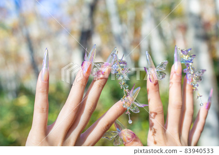 Butterfly nail Butterfly nail 83940533