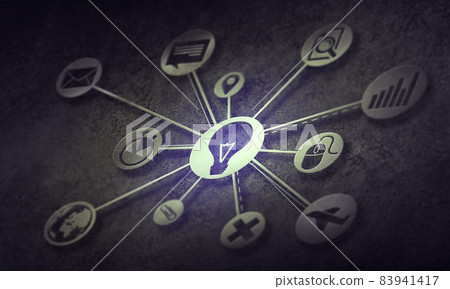 Social media communication Social media communication 83941417