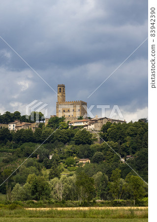 Public monument of Poppi Castle in Tuscany, Italy Public monument of Poppi Castle in Tuscany, Italy 83942390