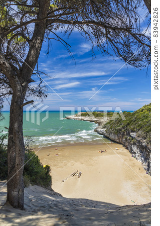 Murgia Beach, Vico del Gargano, Foggia, Italy Murgia Beach, Vico del Gargano, Foggia, Italy 83942826