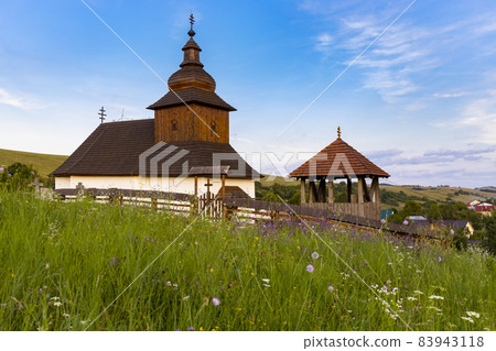 Wooden church in Kalna Raztoka, Slovakia Wooden church in Kalna Raztoka, Slovakia 83943118