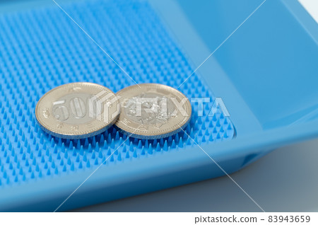 New 500 yen and change tray image 83943659