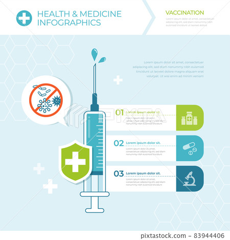 Medical infographic 83944406