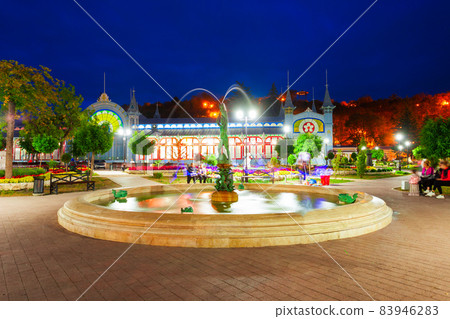 Fountain in Pyatigorsk city, Russia 83946283