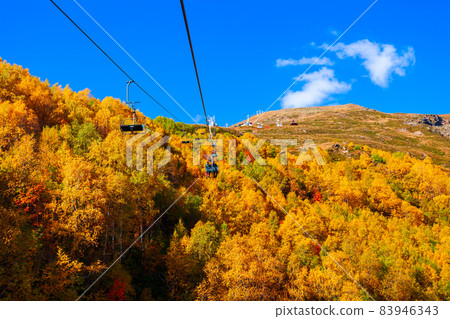 Cable car near Mount Elbrus, Russia Cable car near Mount Elbrus, Russia 83946343