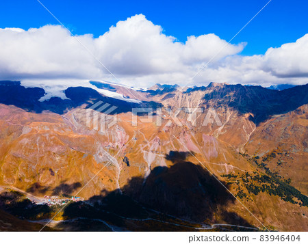 Mountains in Mount Elbrus region, Russia Mountains in Mount Elbrus region, Russia 83946404