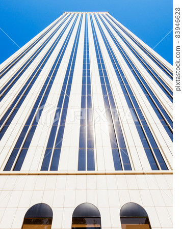 Business districts of AZCA and CTBA in Madrid, Spain 83946628