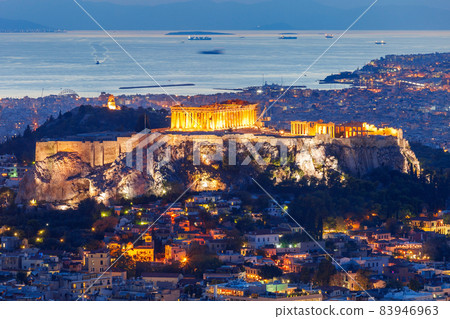 Athenian Acropolis in Greece Athenian Acropolis in Greece 83946963