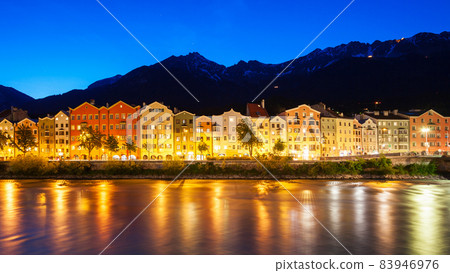 Innsbruck embankment in Austria Innsbruck embankment in Austria 83946976