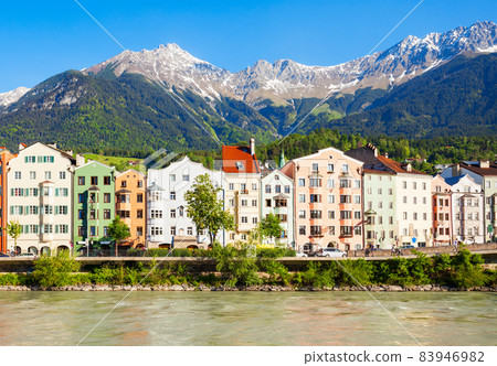 Innsbruck embankment in Austria Innsbruck embankment in Austria 83946982