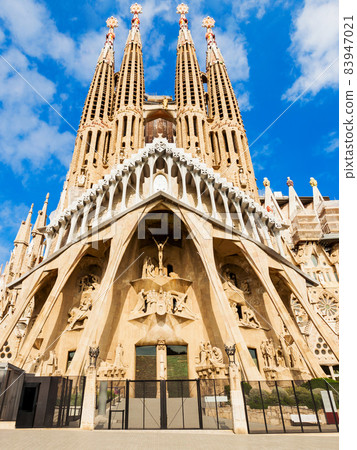 Sagrada Familia cathedral in Barcelona Sagrada Familia cathedral in Barcelona 83947021
