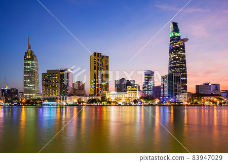 Ho Chi Minh city skyline 83947029