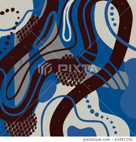 modern background with organic abstract shapes modern background with organic abstract shapes 83947102