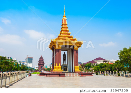 King Father Sihanouk monument, Phnom Penh 83947209