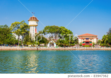 Water tower in Phan Thiet Water tower in Phan Thiet 83947362