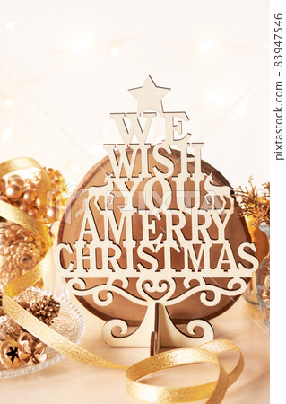 WE WISH YOU A MERRY CHRISTMAS Cruz Mascarol Typography 83947546