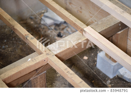 Underfloor foundation work 83948791