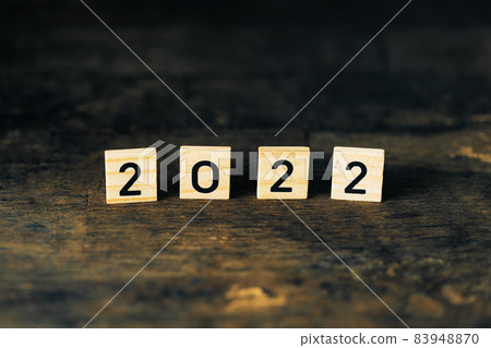 New Year 2022 concept. Christmas background. Holiday decoration concept. 83948870