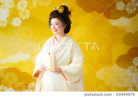 純白文金高島田 83949979