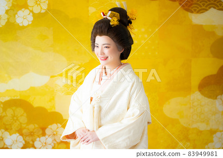純白文金高島田 83949981