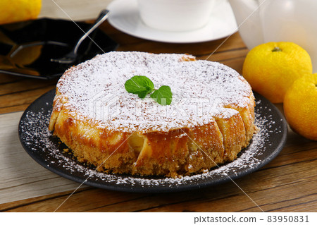 Yuzu baked cheesecake Yuzu baked cheesecake 83950831