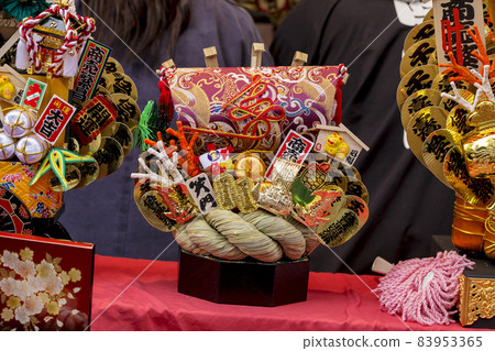 Tori no Ichi rake, prosperous business, colorful shrine Tori no Ichi rake, prosperous business, colorful shrine 83953365