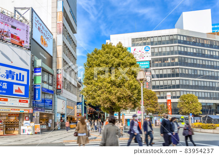 東京城市景觀吉祥寺站 83954237