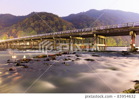 京都嵐山的風景 京都嵐山的風景 83954632