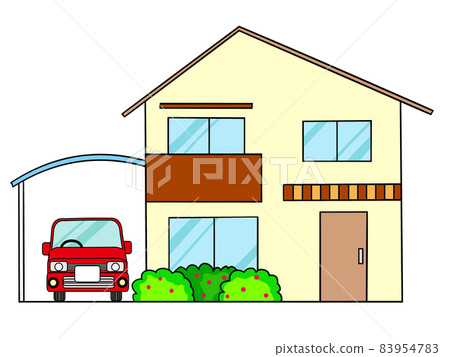 Detached house with carport Detached house with carport 83954783