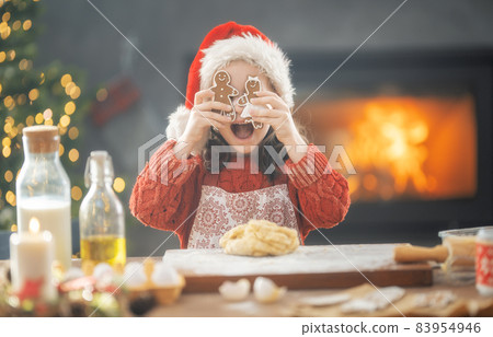 Cooking Christmas food 83954946
