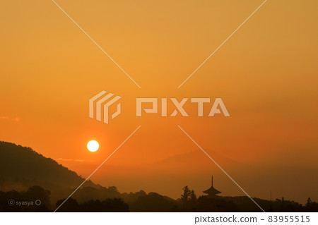 Landscape with a tower Landscape with a tower 83955515