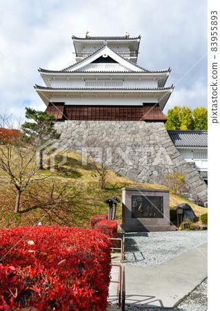 Kaminoyama Castle, a famous castle in Hashu Kaminoyama Castle, a famous castle in Hashu 83955893