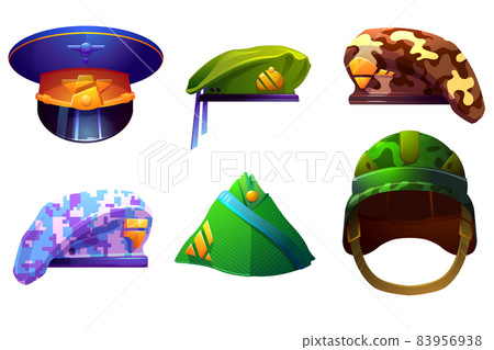 Military caps for soldier and officers 83956938