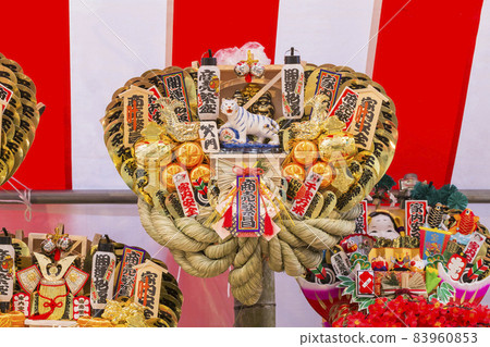 Tori no Ichi rake, prosperous business, colorful shrine 83960853