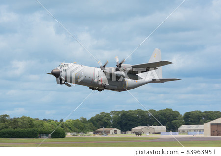 Spanish Air Force C-130H Hercules takeoff Spanish Air Force C-130H Hercules takeoff 83963951