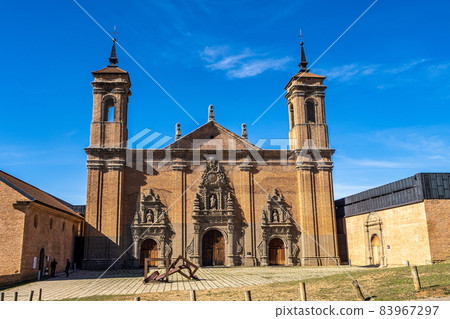 The new Royal Monastery Of San Juan De La Pena near Jaca. Huesca, Aragon. Spain The new Royal Monastery Of San Juan De La Pena near Jaca. Huesca, Aragon. Spain 83967297