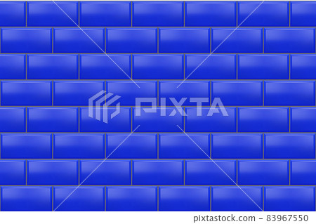 Subway tile pattern. Blue seamless brick background Subway tile pattern. Blue seamless brick background 83967550