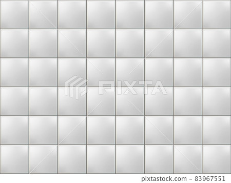 Subway square tile pattern. White seamless brick background Subway square tile pattern. White seamless brick background 83967551