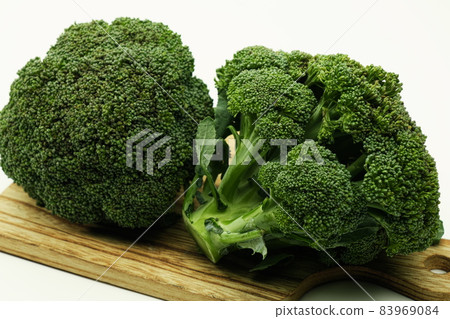 Broccoli White Background Broccoli White Background 83969084