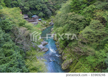 [Natural landscape] Okutama Hatonosu Canyon 83969246